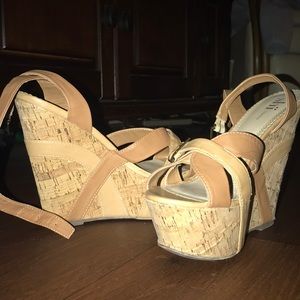 Tan Wedges